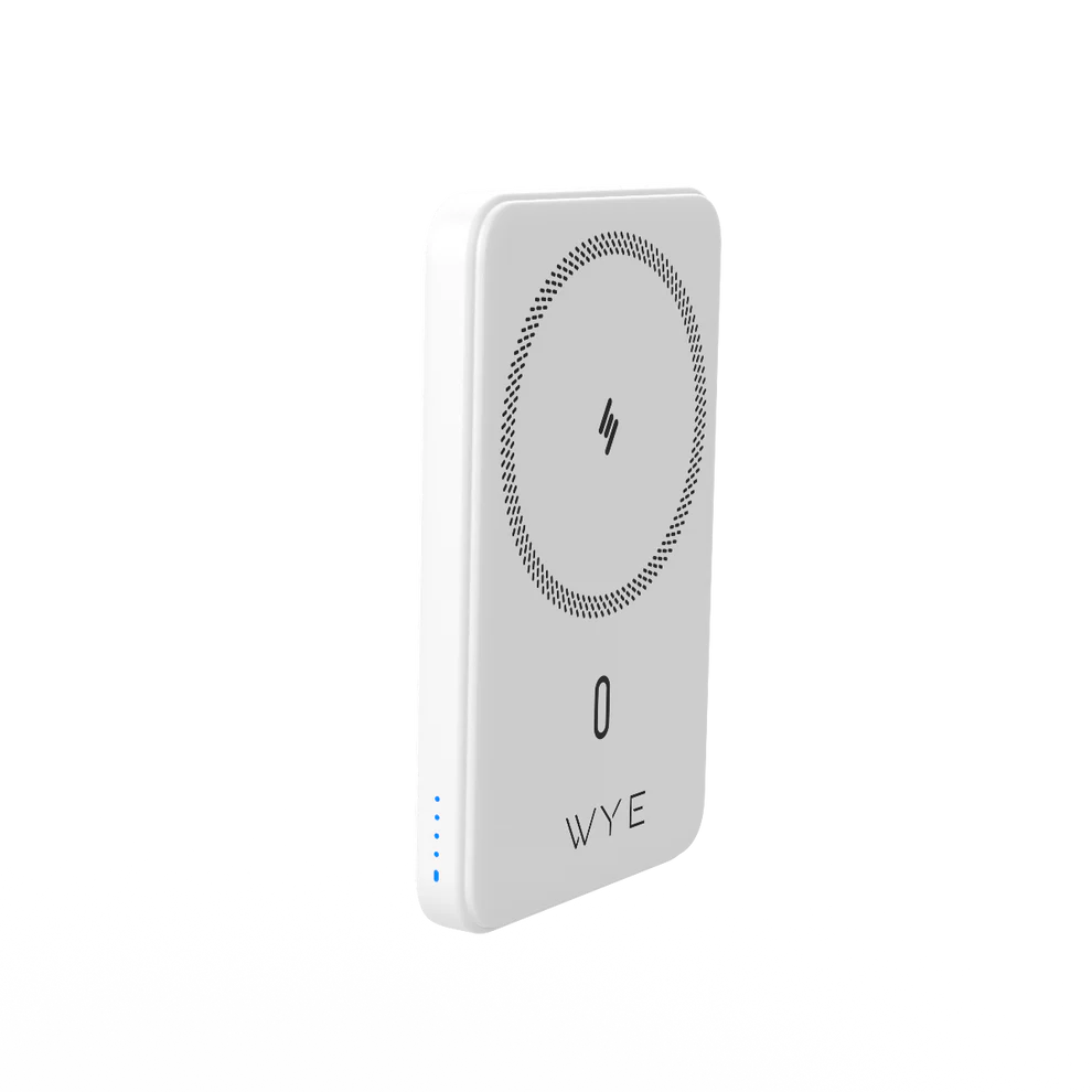 WYE FLUX Slim Magnetic Wireless Power Bank 5000 mAh