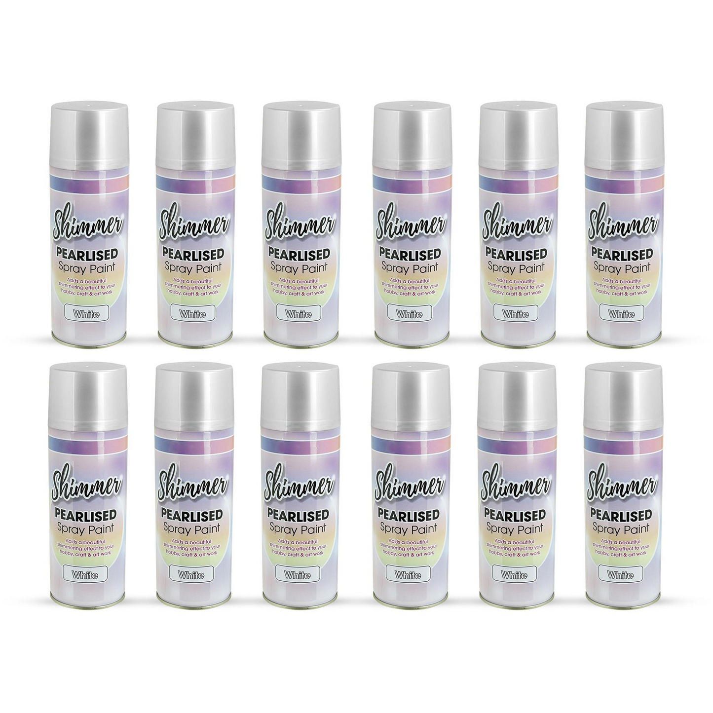 Pearlised Shimmer White Spray All Purpose - 400ml