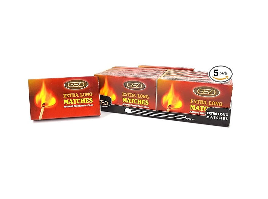 GSD Extra Long Matches - Pack of 12
