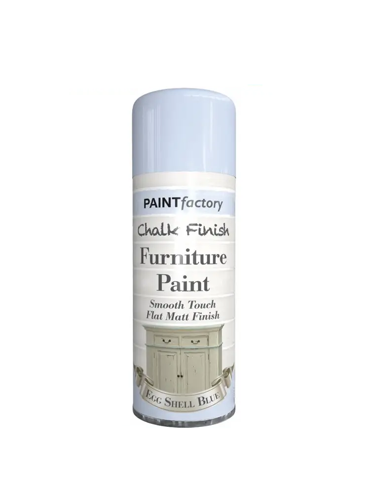 Paint Factory Chalk Furniture Eggshell Blue Spray Paint - 400ml