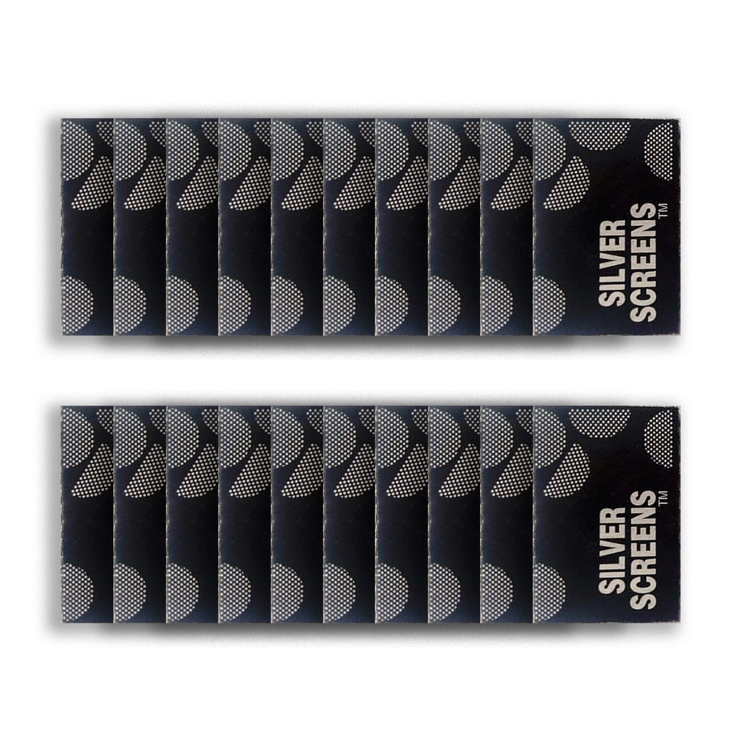 Pipe Silver Screens Filters - Pack of 5