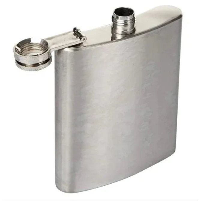 Stainless Steel Classic Hip Flask