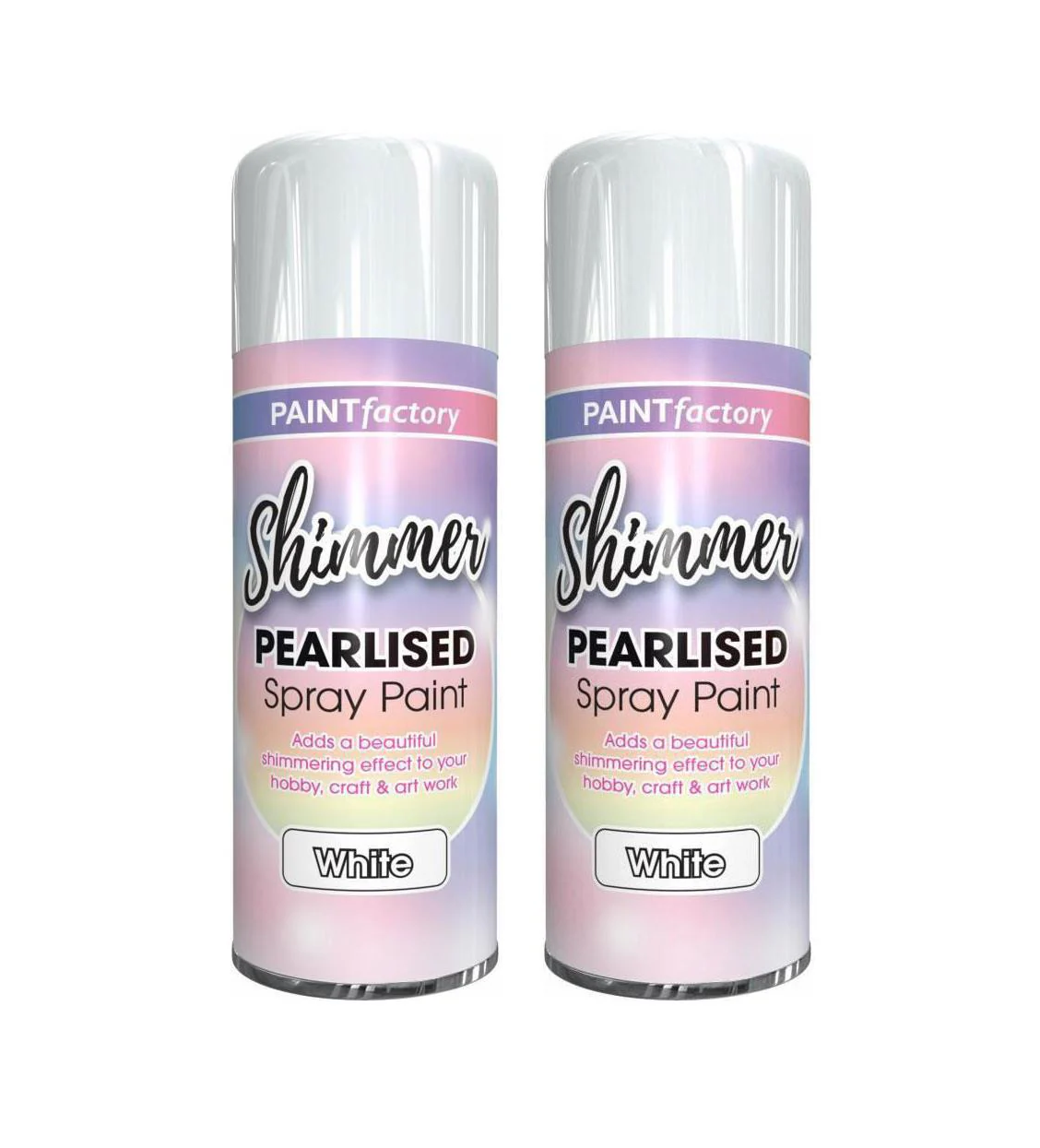 Pearlised Shimmer White Spray All Purpose - 400ml