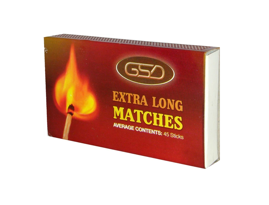 GSD Extra Long Matches - Pack of 12
