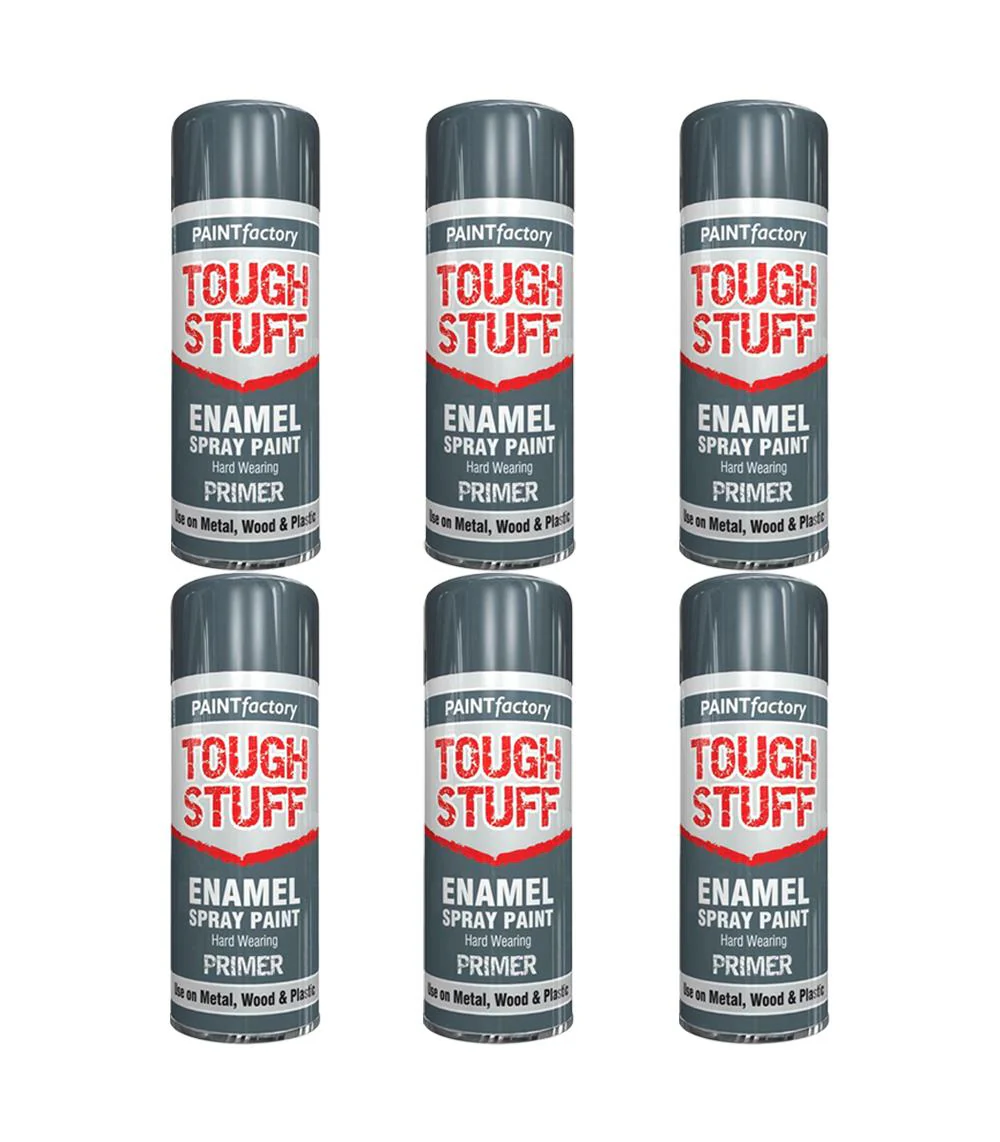 Paint Factory Tough Stuff Enamel Spray Paint Primer - 400ml
