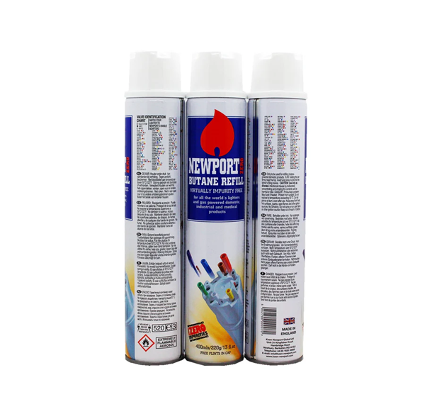 Newport Butane Gas 400ml