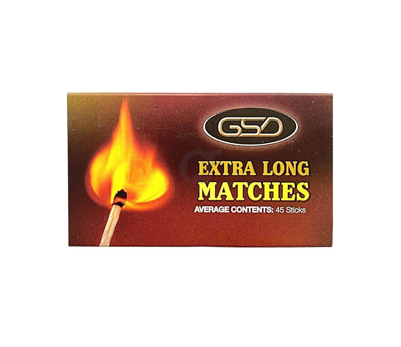 GSD Extra Long Matches - Pack of 12
