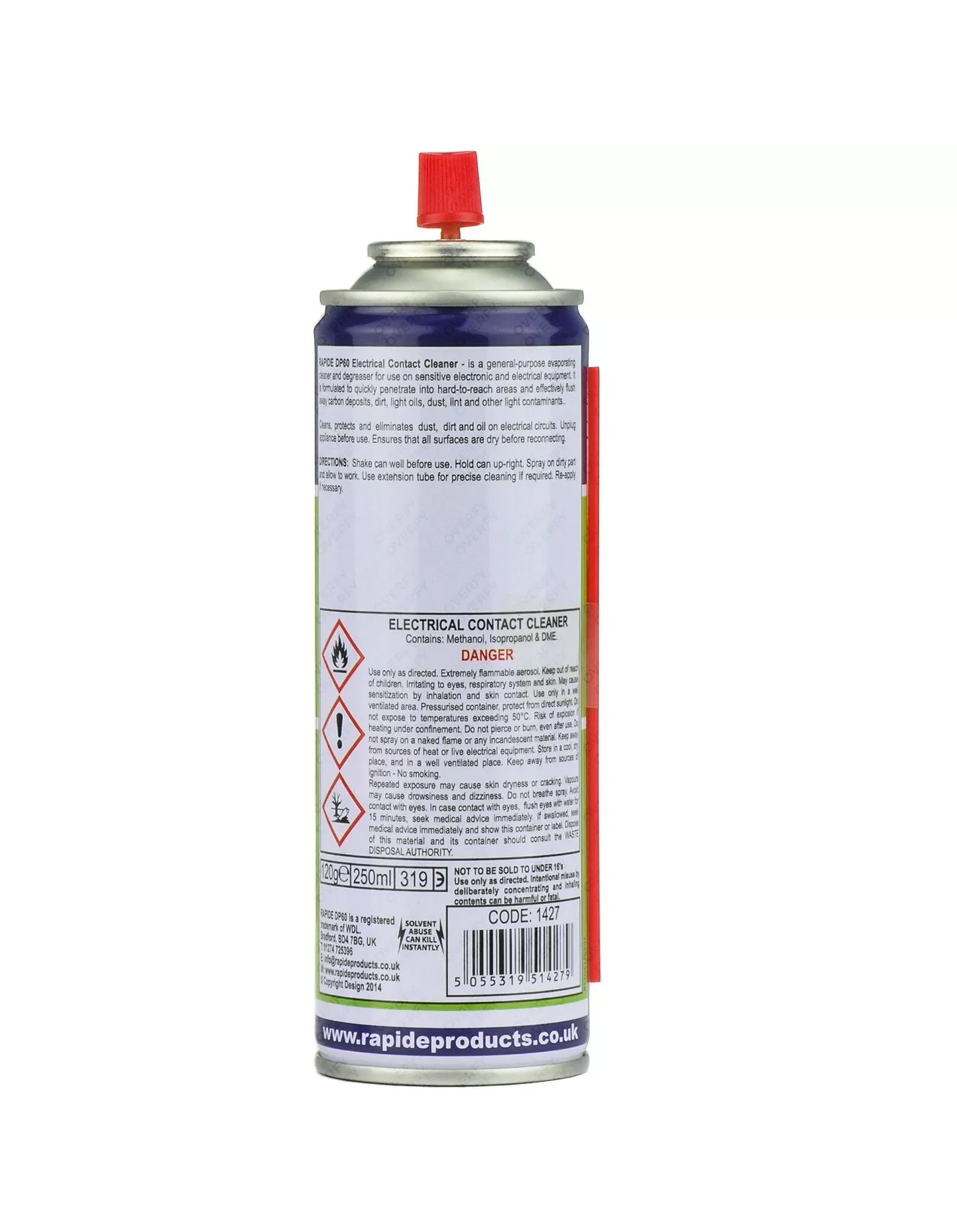 Rapide Electrical Contact Cleaner - 200ml