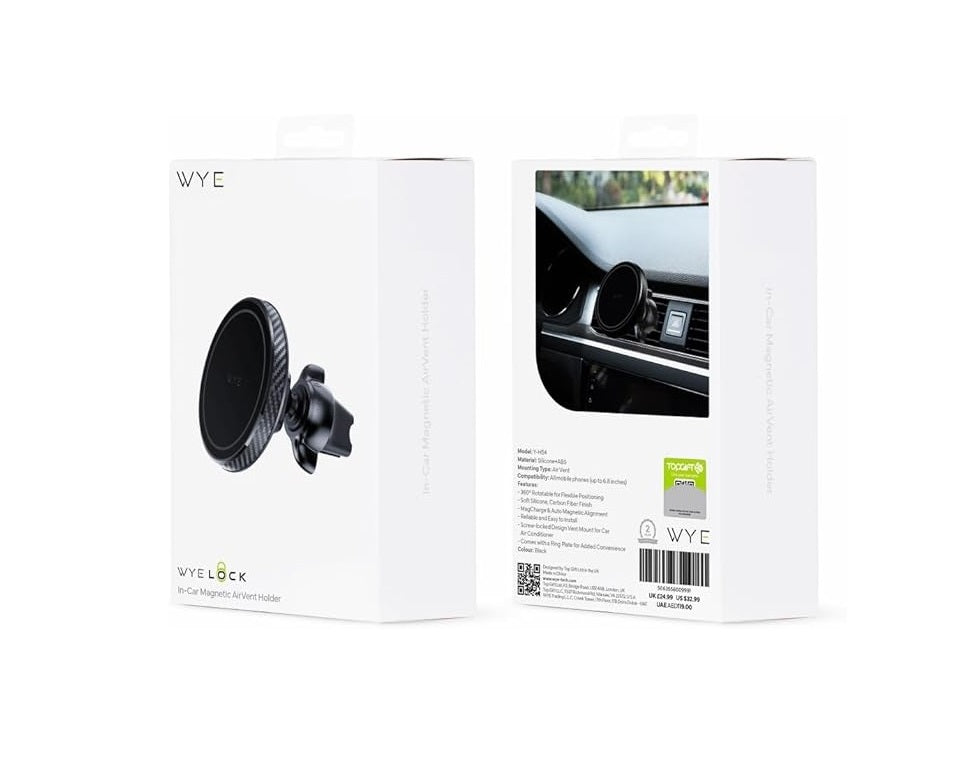 WYE LOCK In-Car Magnetic AirVent Holder