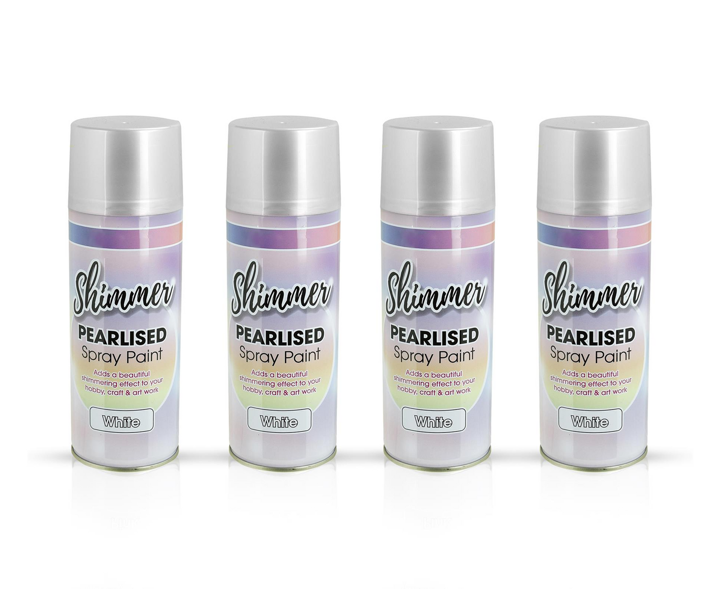 Pearlised Shimmer White Spray All Purpose - 400ml