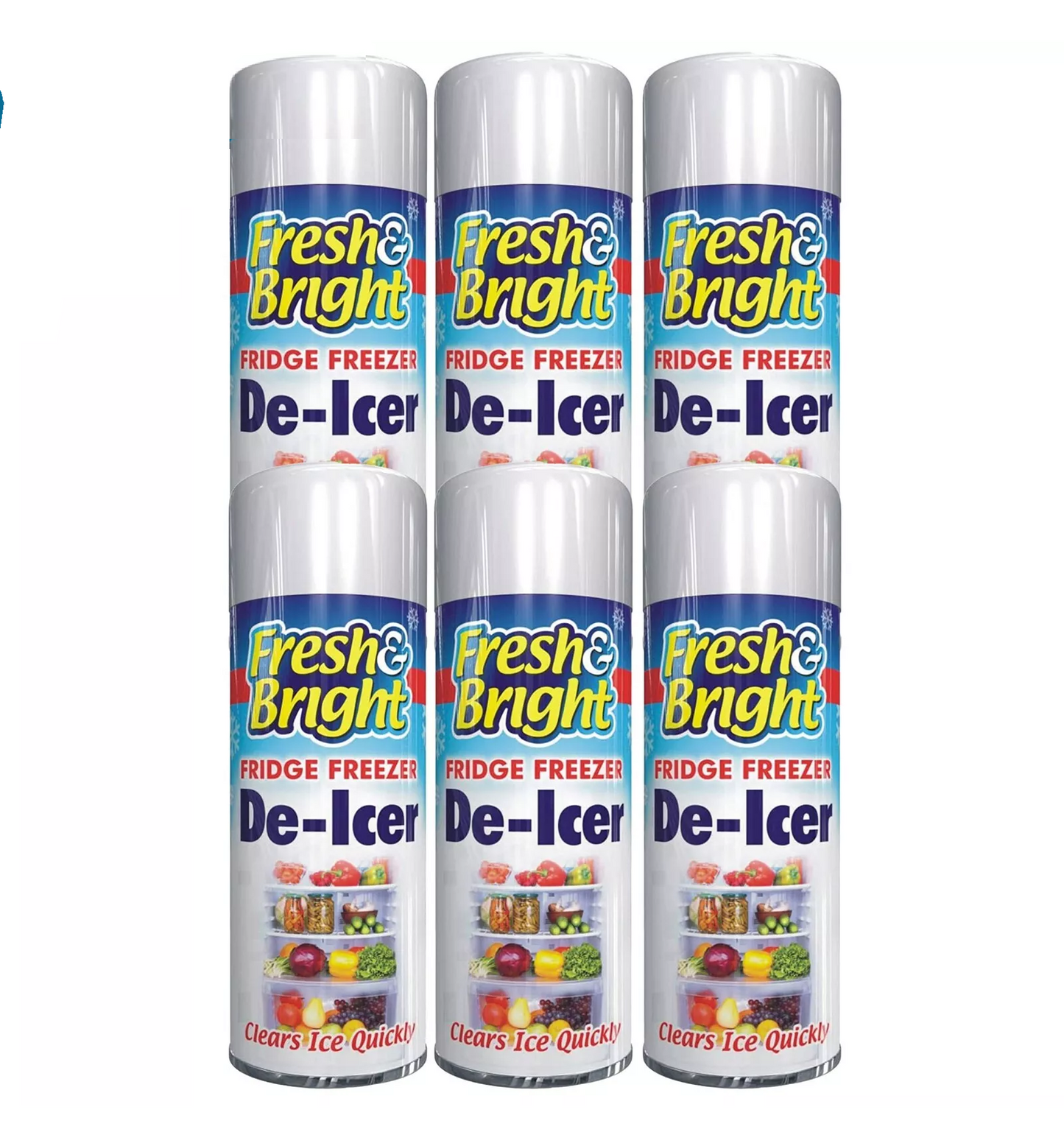 Bright & Fresh Fridge Freezer De Icer Spray - 200ml