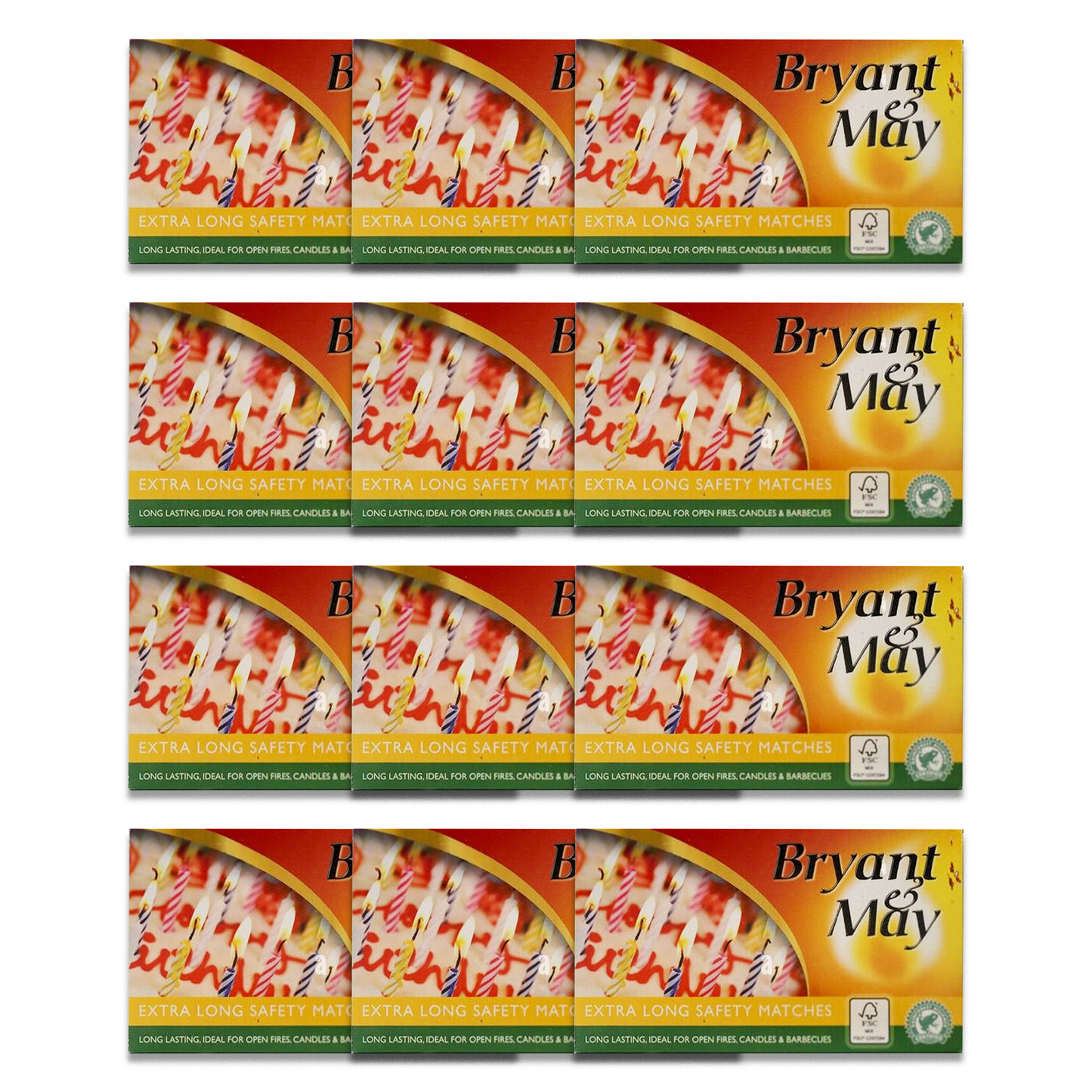 Bryant and May Matches - Pack of 12
