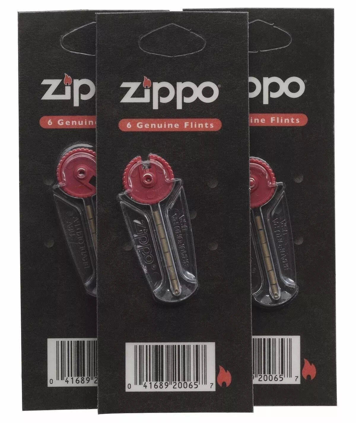 Zippo Flints - Pack of 3