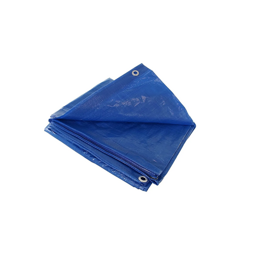 Tarpaulin Waterproof Cover Blue Ground Sheet