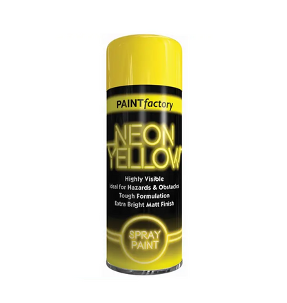 Paint Factory Neon Yellow Spray Paint - 200ml
