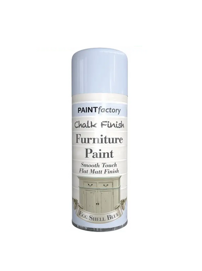 Paint Factory Chalk Furniture Eggshell Blue Spray Paint - 400ml
