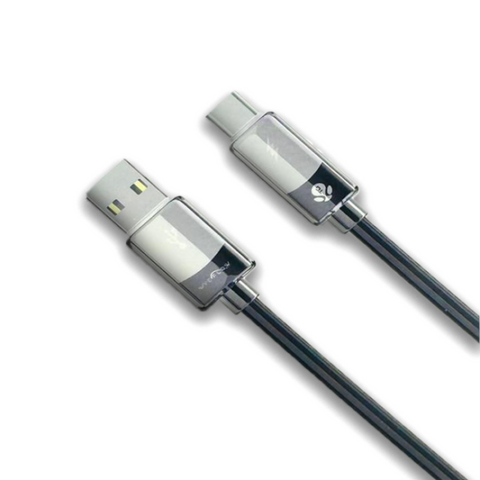 WYE FLOW 12W Silicon USB-A to USB-C High-Speed Charging & Data Cable 1 meter