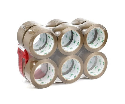 Brown Tape - Pack of 6