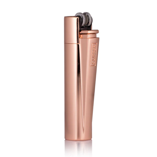 Clipper Rose Gold Metal Jet Flame