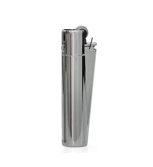 Clipper Silver Metal Jet Flame