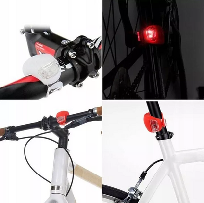 Silicon Bike Light - Pack of 2