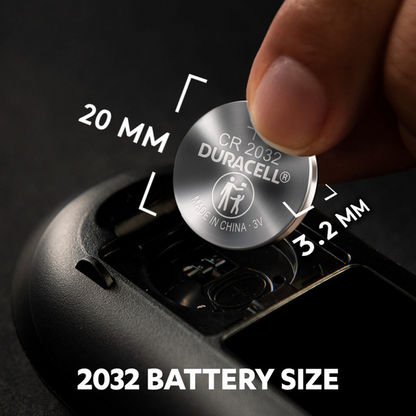 Duracell DL2032 CR2032 Lithium Coin Cell Batteries | 2 Pack