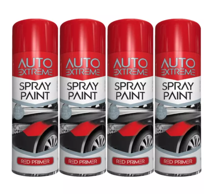 Auto Extreme RED PRIMER Spray Paint - 250ml