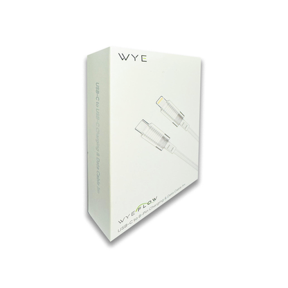 WYE FLOW USB-C to 8-Pin Charging & Data Cable 1 meter