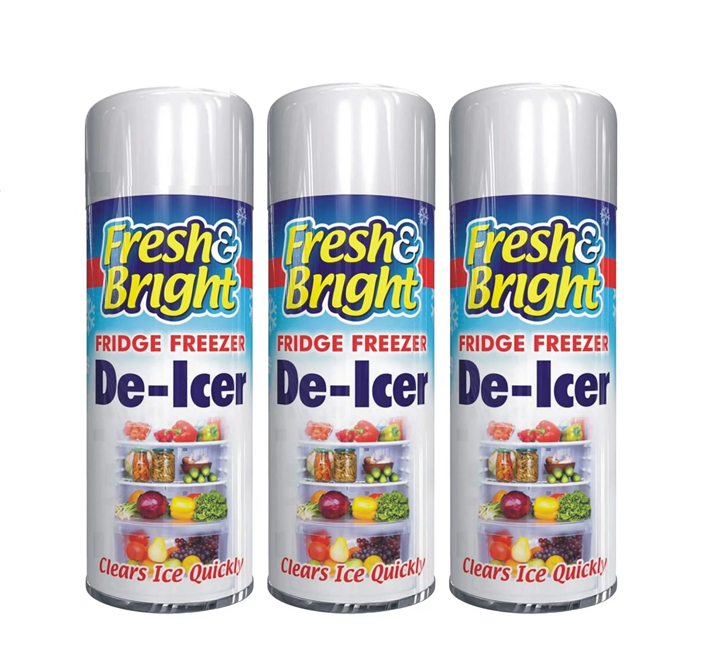 Bright & Fresh Fridge Freezer De Icer Spray - 200ml