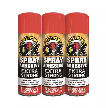 Ox Spray Adhesive Extra Strong - 500ml