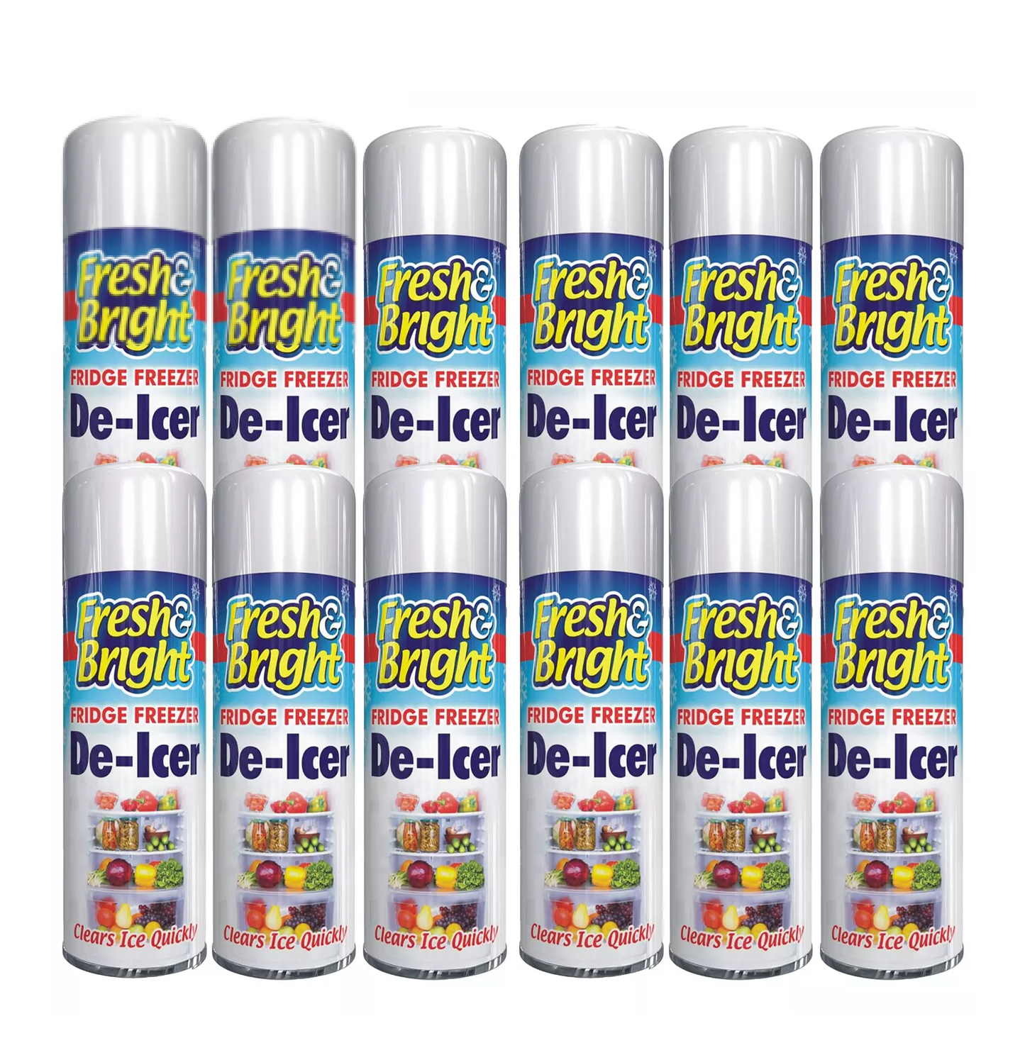 Bright & Fresh Fridge Freezer De Icer Spray - 200ml