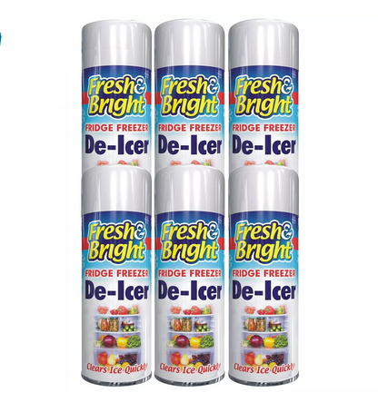 Bright & Fresh Fridge Freezer De Icer Spray - 200ml